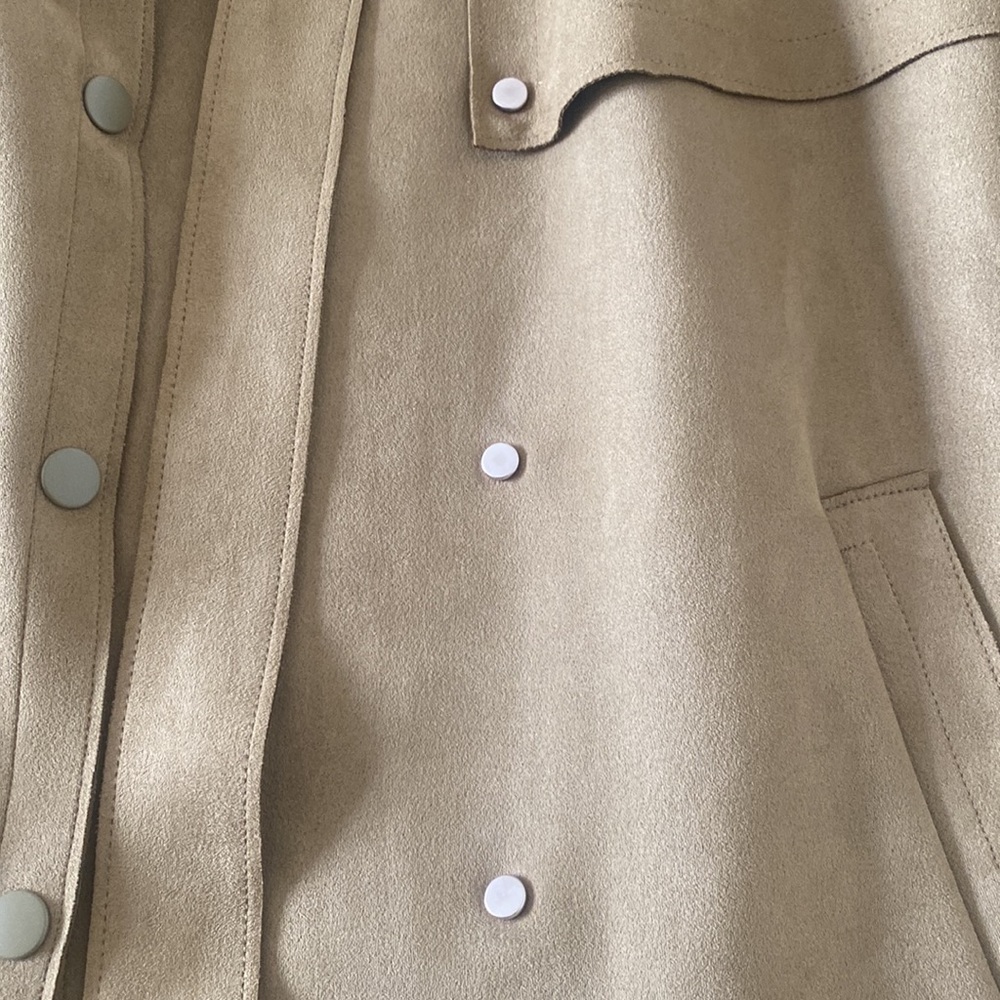 Green Suede Jacket - Picture 2 of 4
